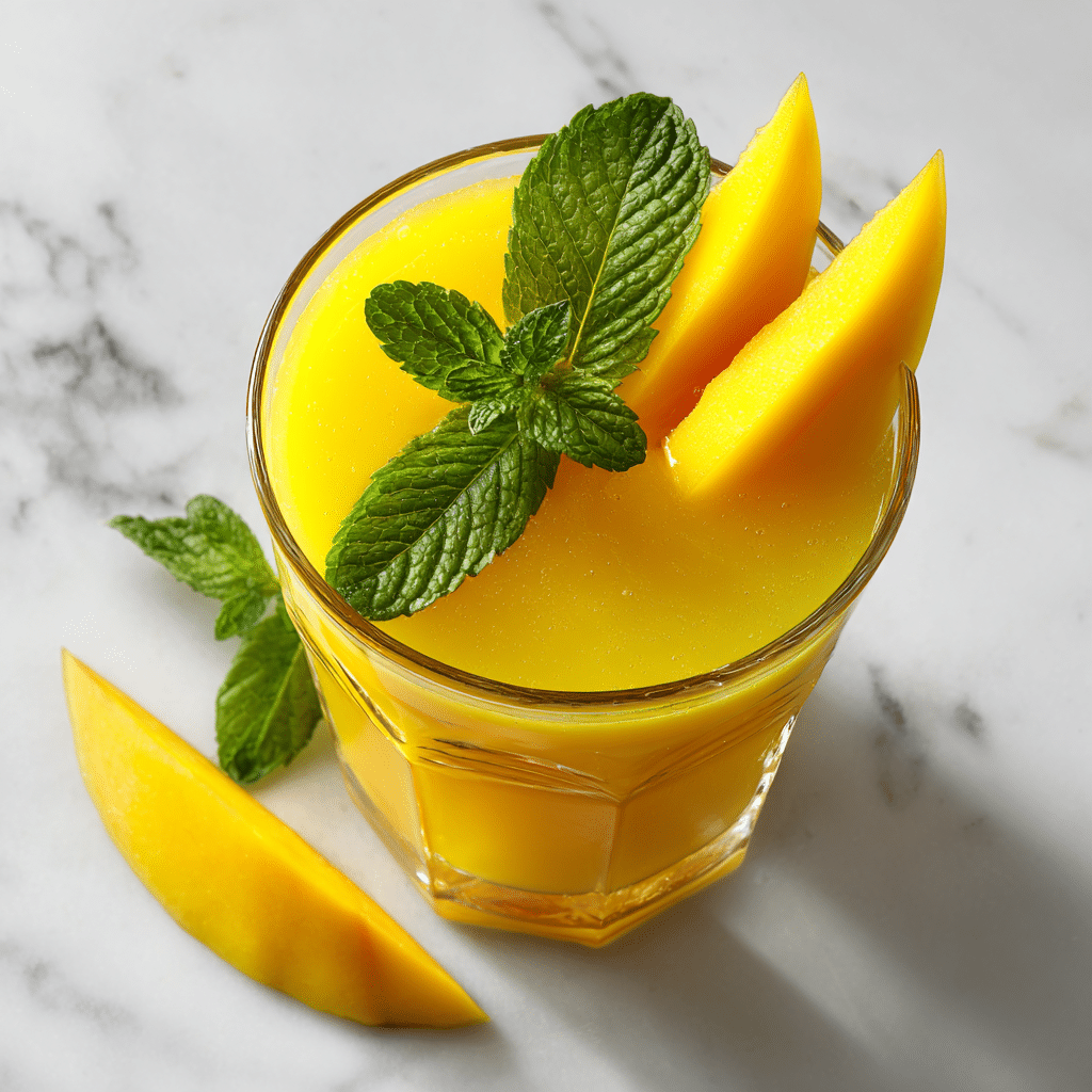 Fresh mango juice in a glass – Mango Juice recipe guide