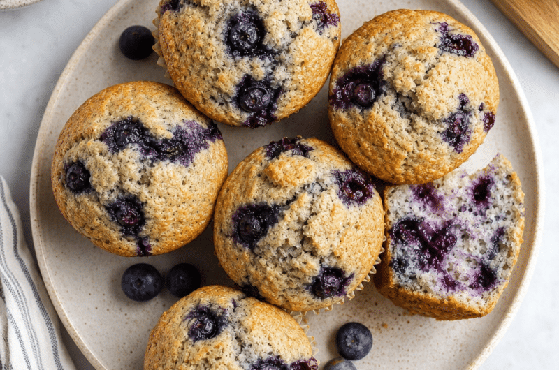 Best Blueberry Muffins Recipe: Bakery-Style and Bursting with Fruit