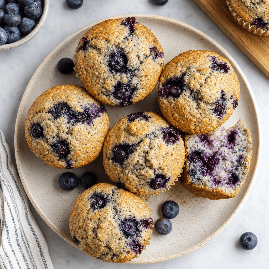 Best Blueberry Muffins Recipe: The Trending High-Fiber Bake Everyone's Making This August, servi et prêt à déguster