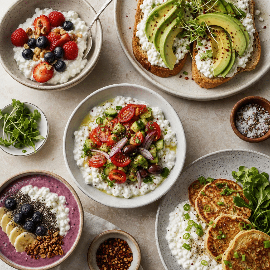 Cottage Cheese Recipes: The Ultimate Guide to Creamy, Protein-Packed Meals, servi et prêt à déguster