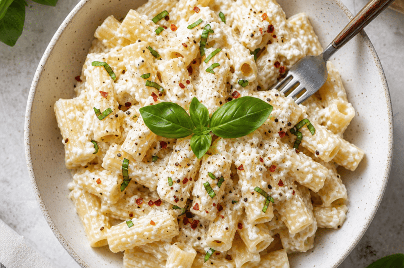 Creamy Cottage Cheese Pasta: The High-Protein Comfort Dish You'll Crave