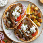 Gyro Meat Recipes: How to Make Juicy, Flavorful Gyro Meat at Home, servi et prêt à déguster