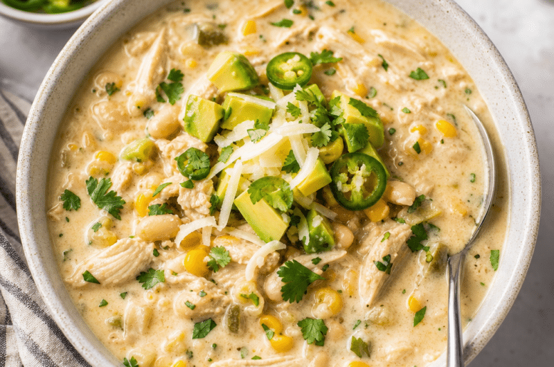 White Chicken Chili Recipe: Creamy, Cozy Comfort in Under an Hour